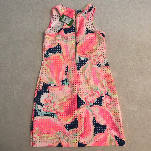 NWT Lilly Pulitzer Perla Shift Indigo Queen Conch - Picture 4 of 5